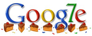 Google fête ses 7 ans