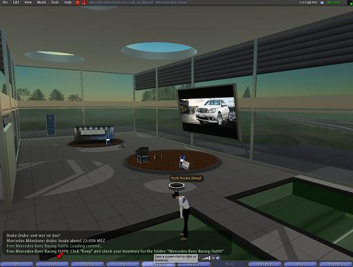Mercedes-Benz dans Second Life