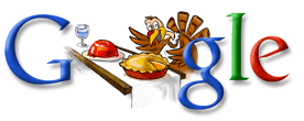 Logo Google pour la Thanksgiving